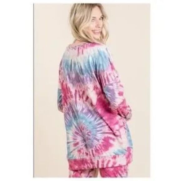 Tie Dye Top Lightweight Large - Picture 3 of 4